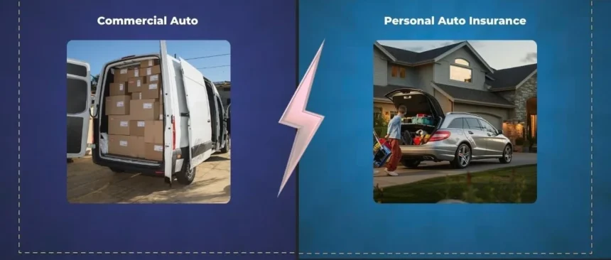 Personal Auto Insurance vs Commercial Auto Insurance